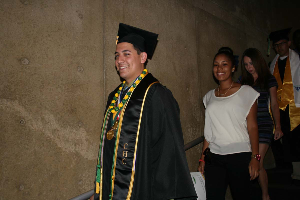 People enjoying the Scholars Convocation