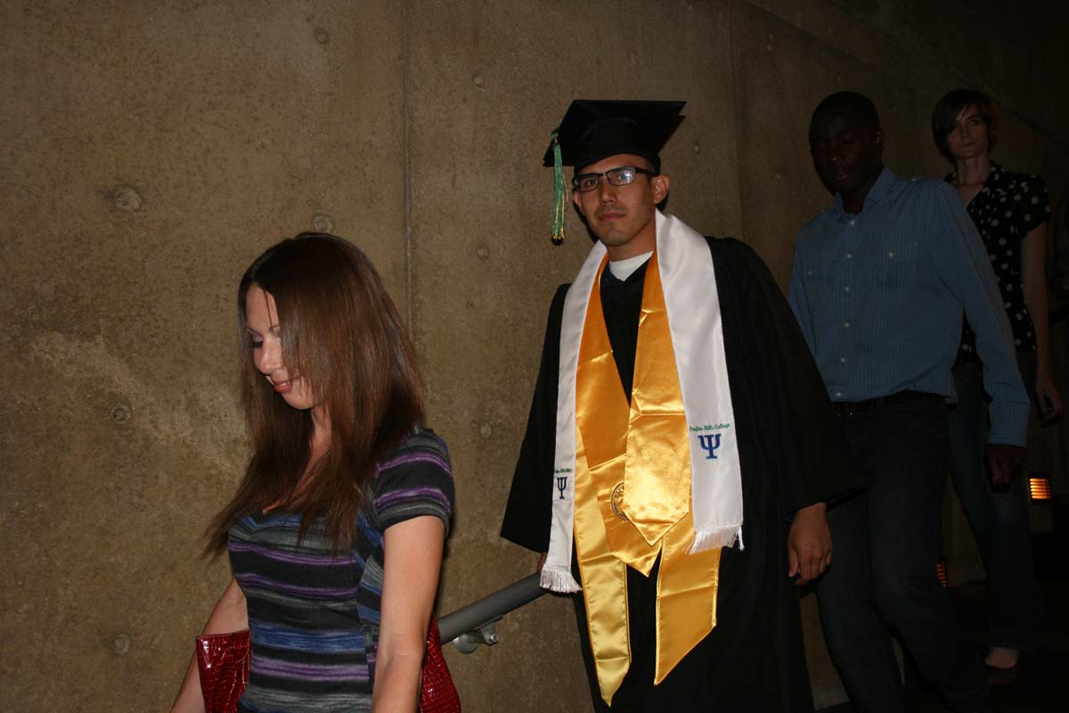 People enjoying the Scholars Convocation