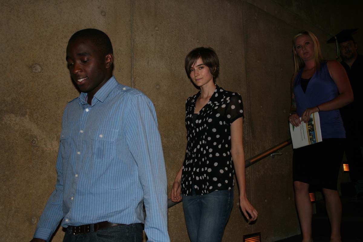 People enjoying the Scholars Convocation
