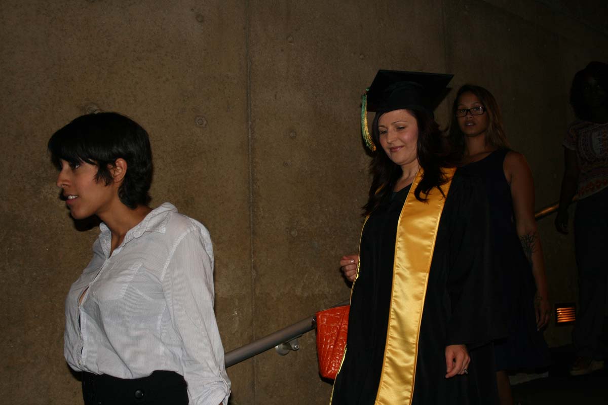 People enjoying the Scholars Convocation