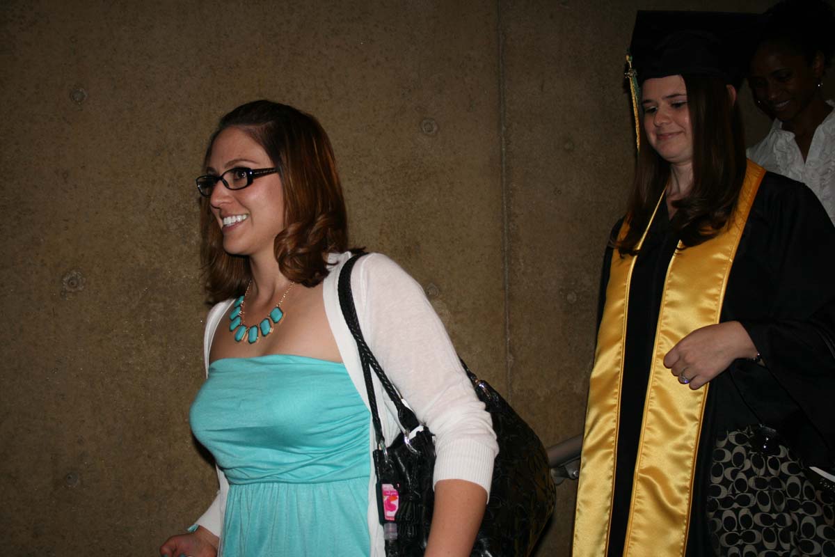 People enjoying the Scholars Convocation