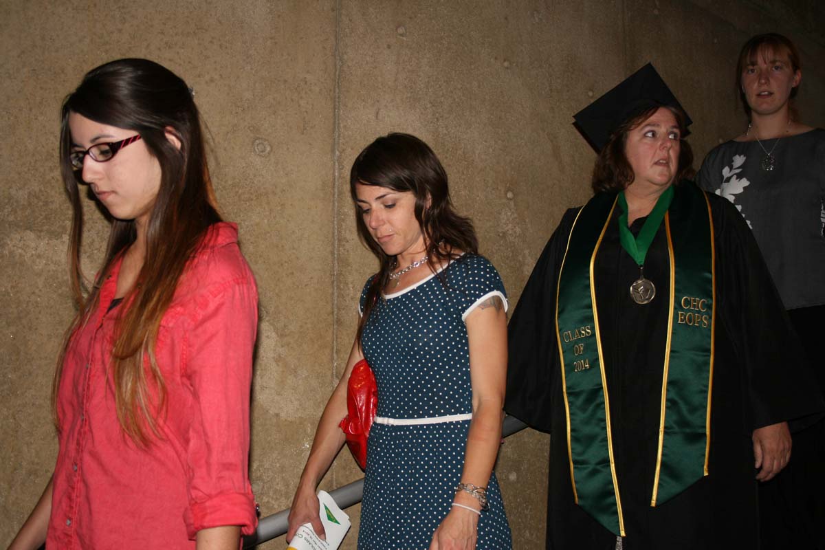 People enjoying the Scholars Convocation