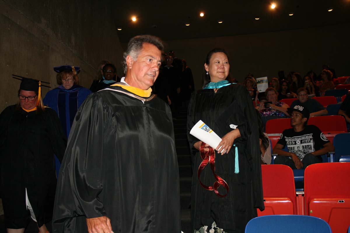 People enjoying the Scholars Convocation