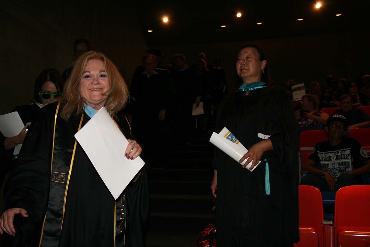 People enjoying the Scholars Convocation
