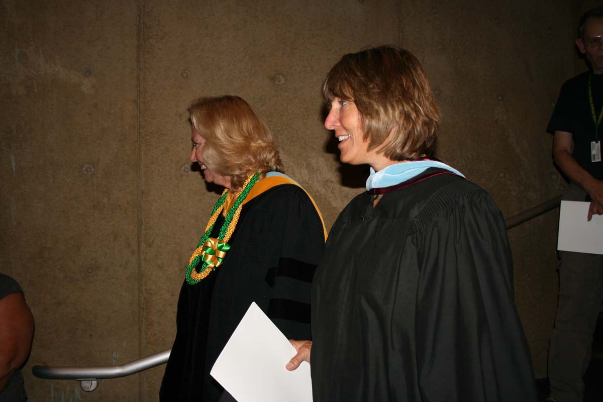 People enjoying the Scholars Convocation