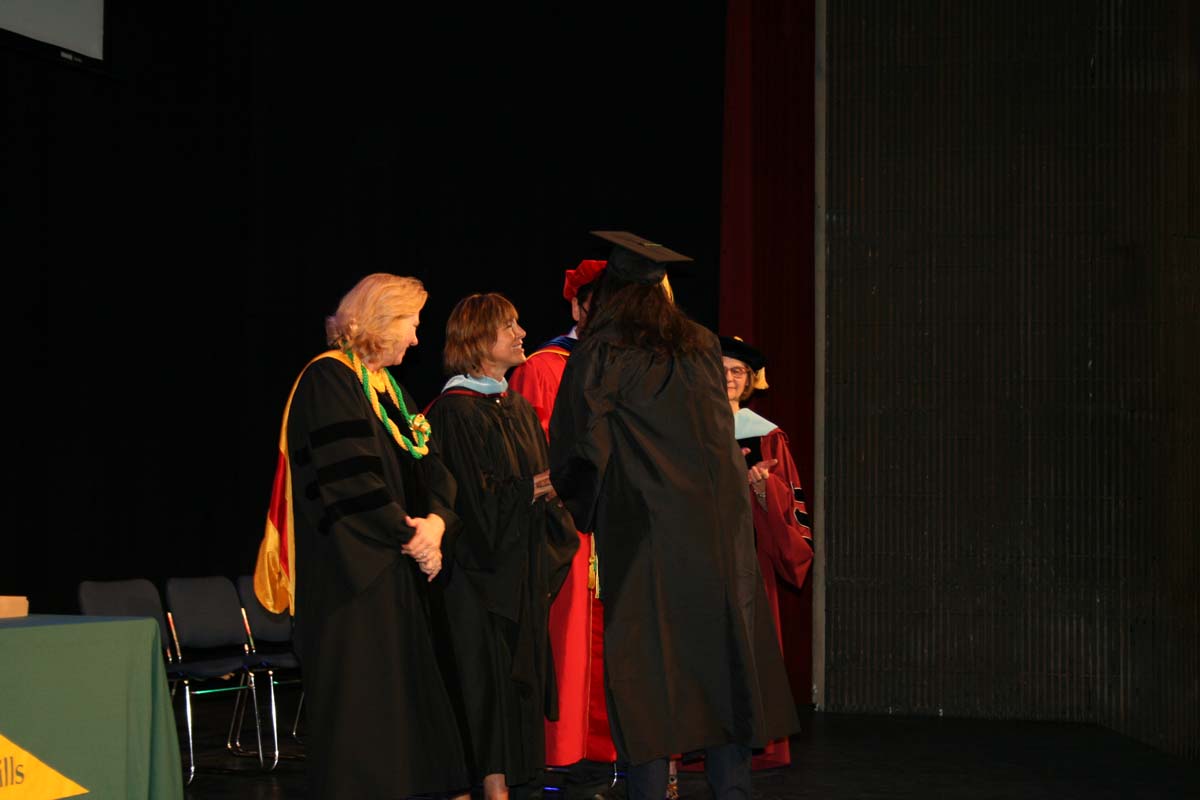 People enjoying the Scholars Convocation