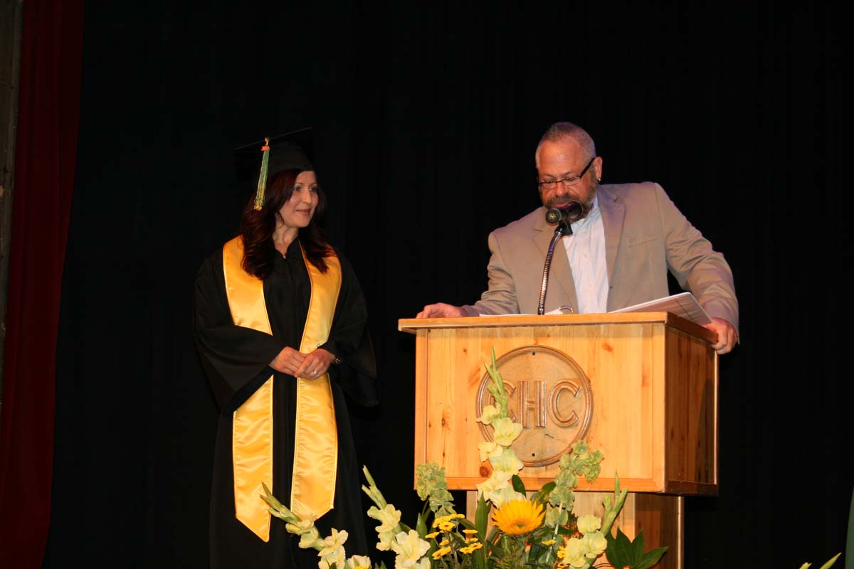 People enjoying the Scholars Convocation