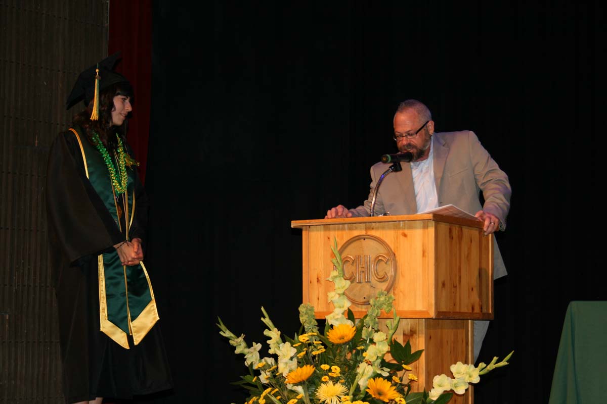 People enjoying the Scholars Convocation