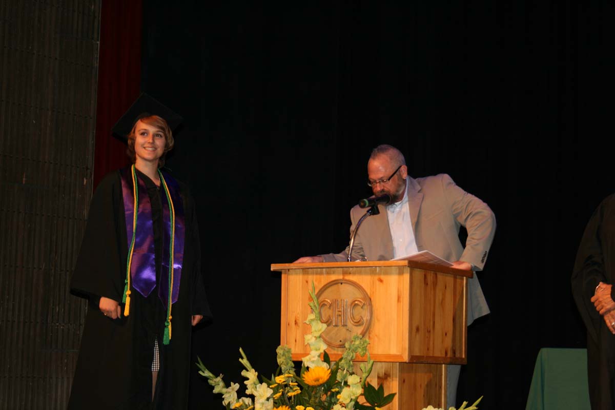 People enjoying the Scholars Convocation