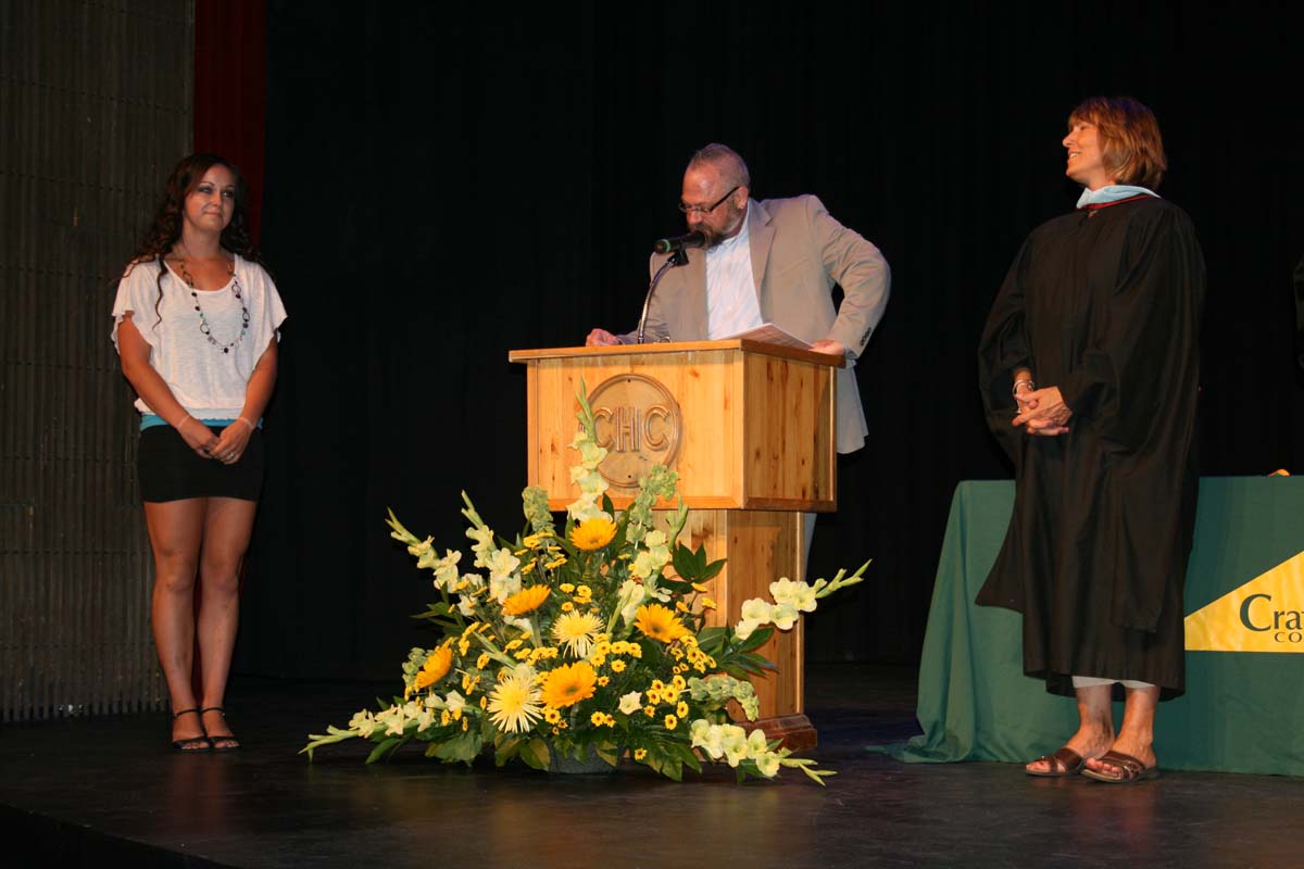 People enjoying the Scholars Convocation