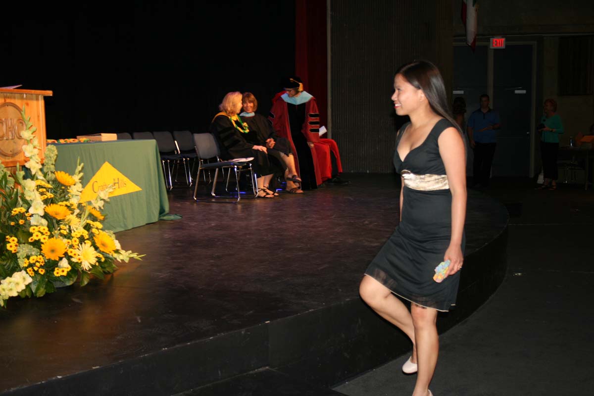 People enjoying the Scholars Convocation