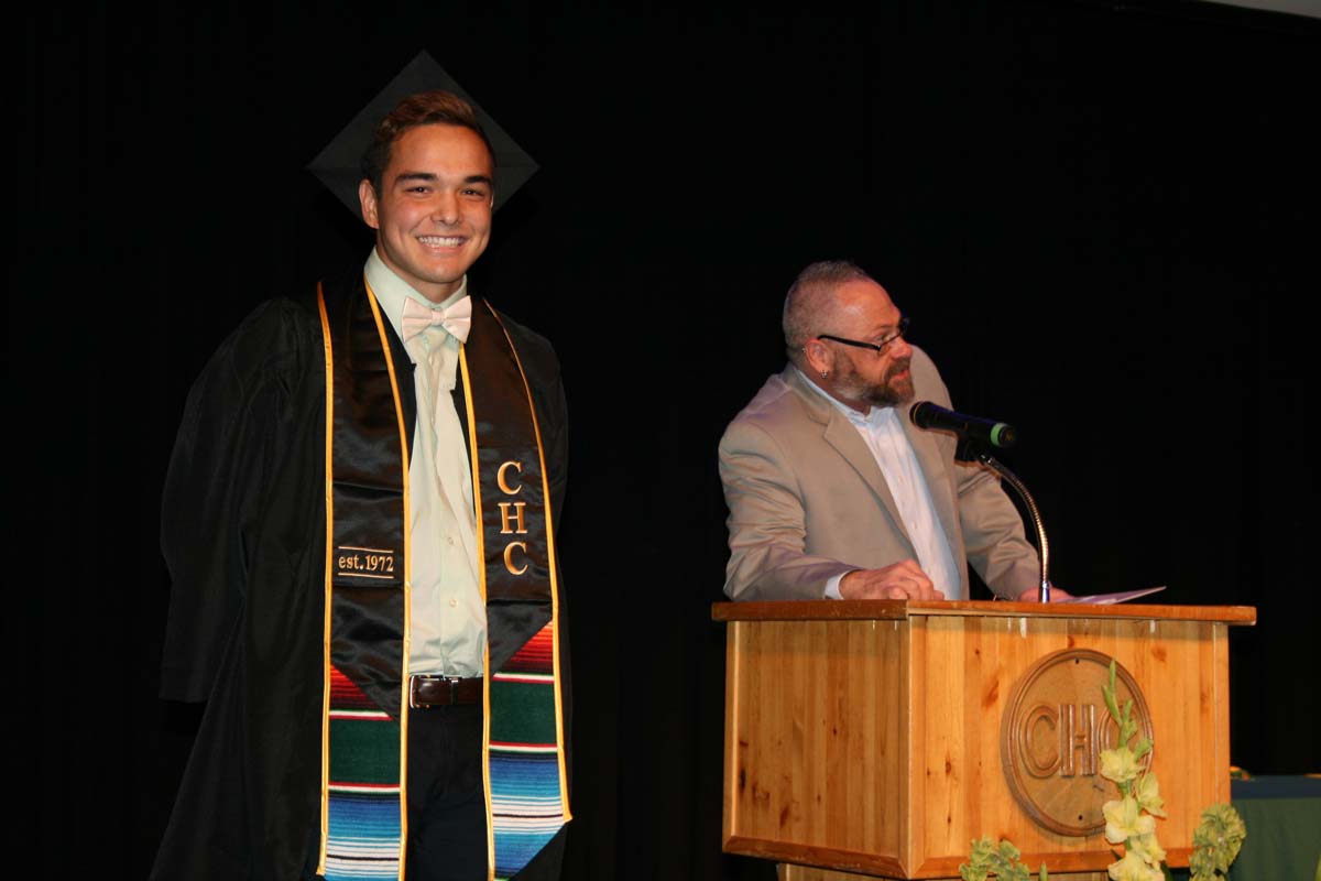 People enjoying the Scholars Convocation