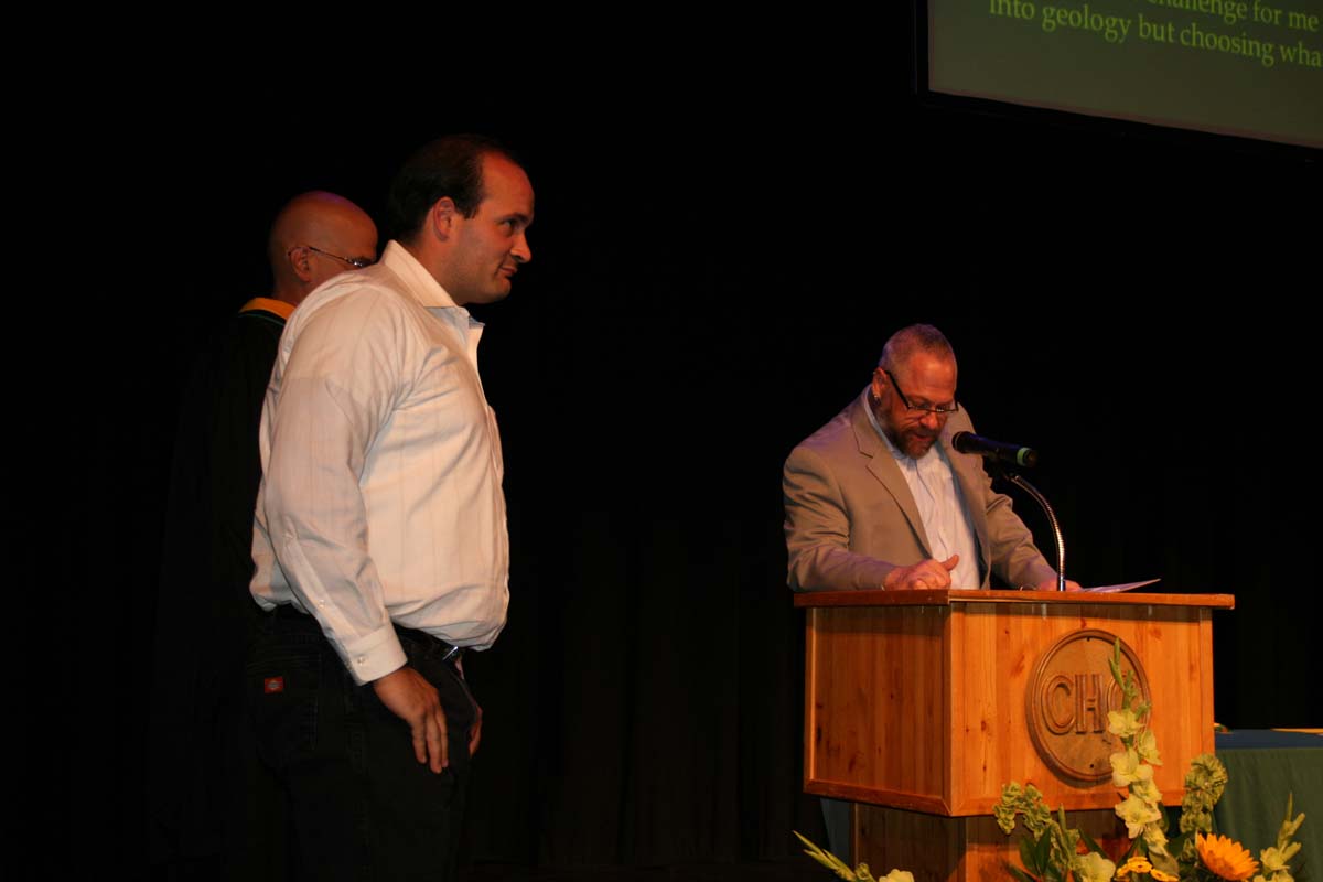 People enjoying the Scholars Convocation