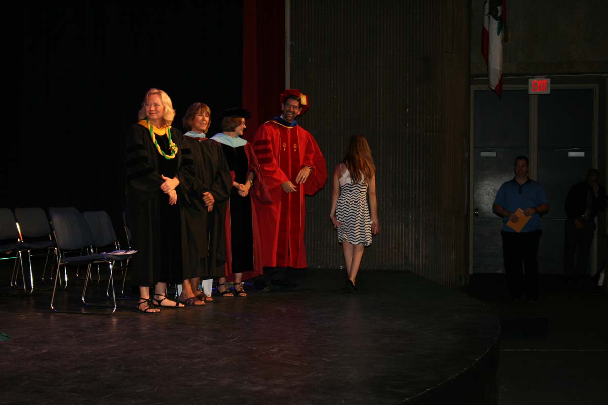 People enjoying the Scholars Convocation