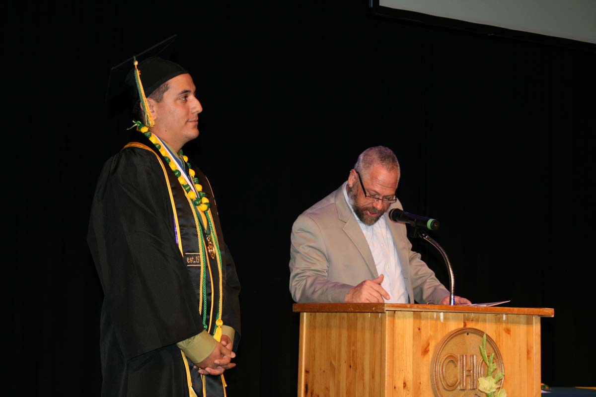 People enjoying the Scholars Convocation
