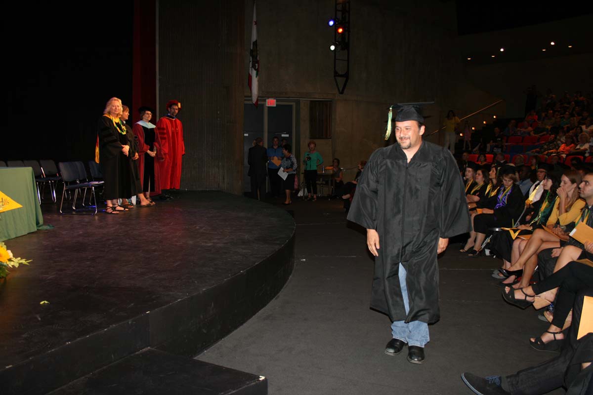 People enjoying the Scholars Convocation