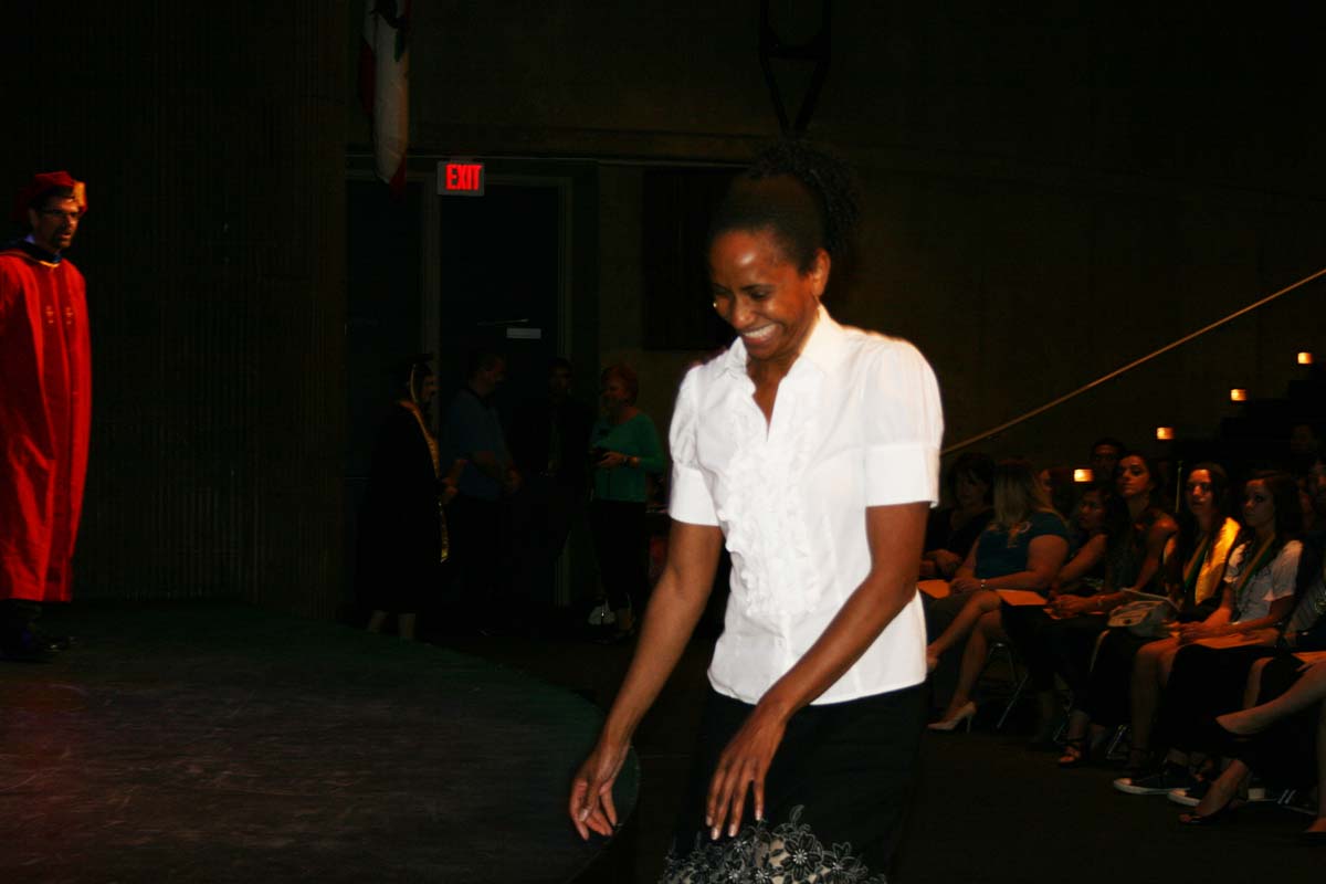 People enjoying the Scholars Convocation