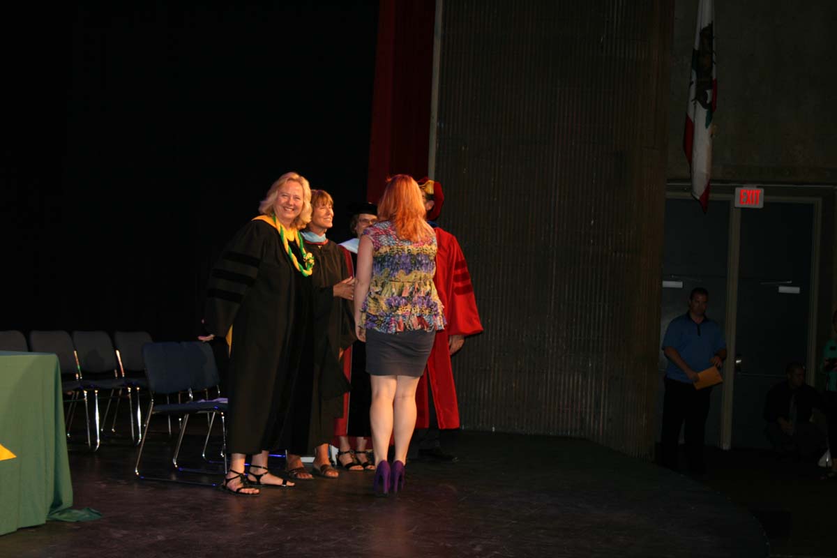 People enjoying the Scholars Convocation