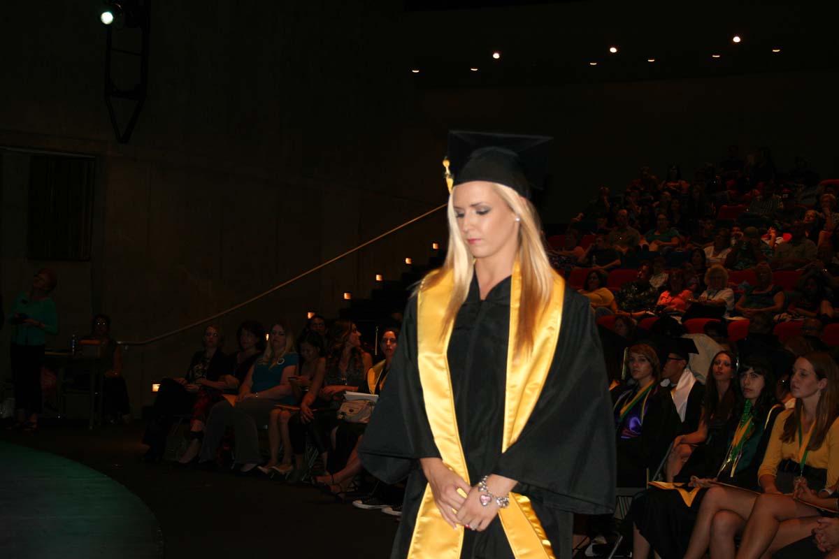 People enjoying the Scholars Convocation