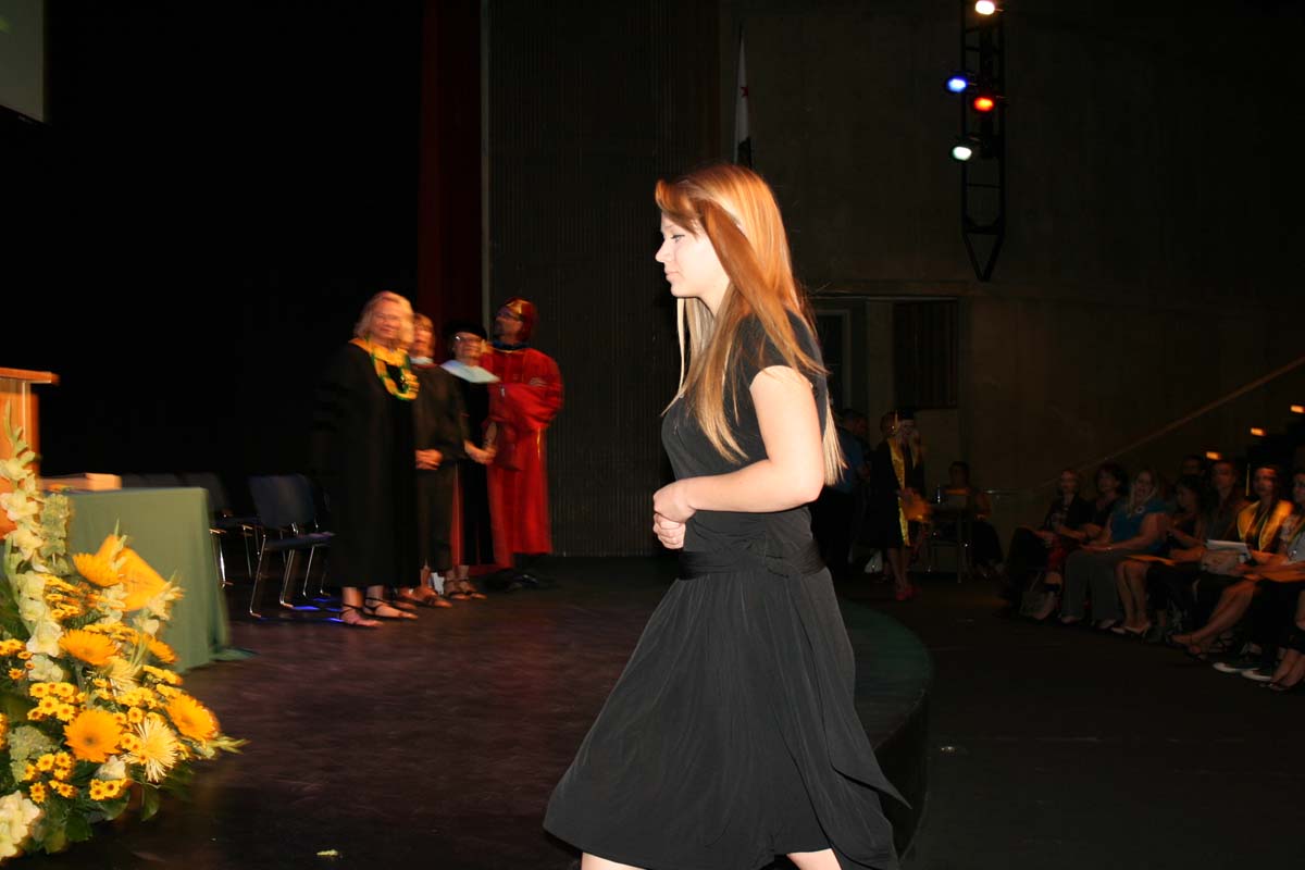 People enjoying the Scholars Convocation