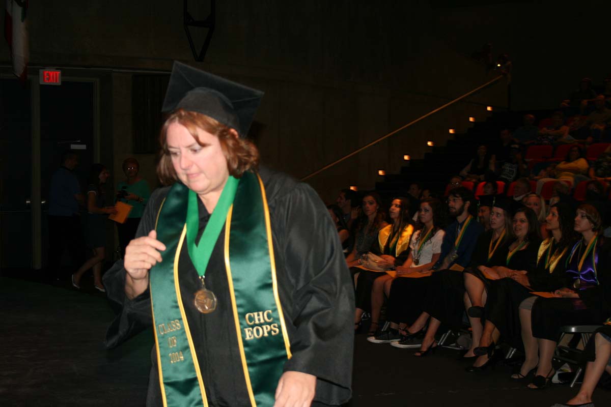 People enjoying the Scholars Convocation