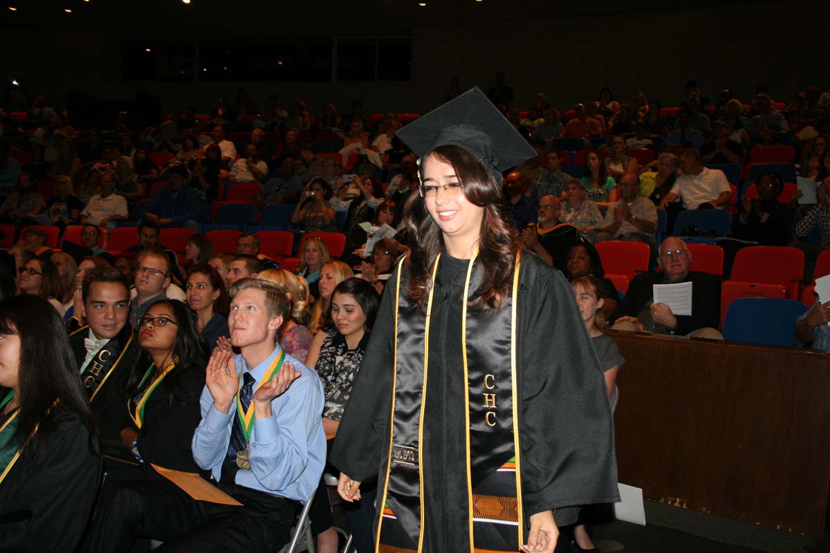 People enjoying the Scholars Convocation