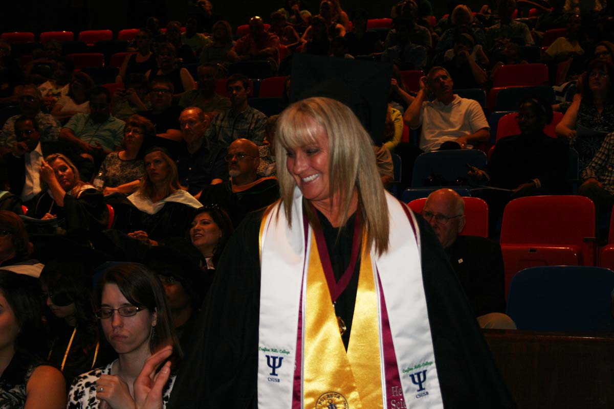 People enjoying the Scholars Convocation