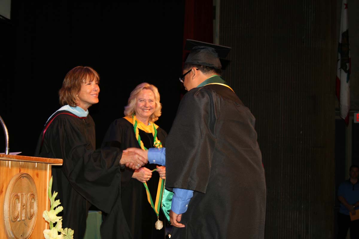 People enjoying the Scholars Convocation