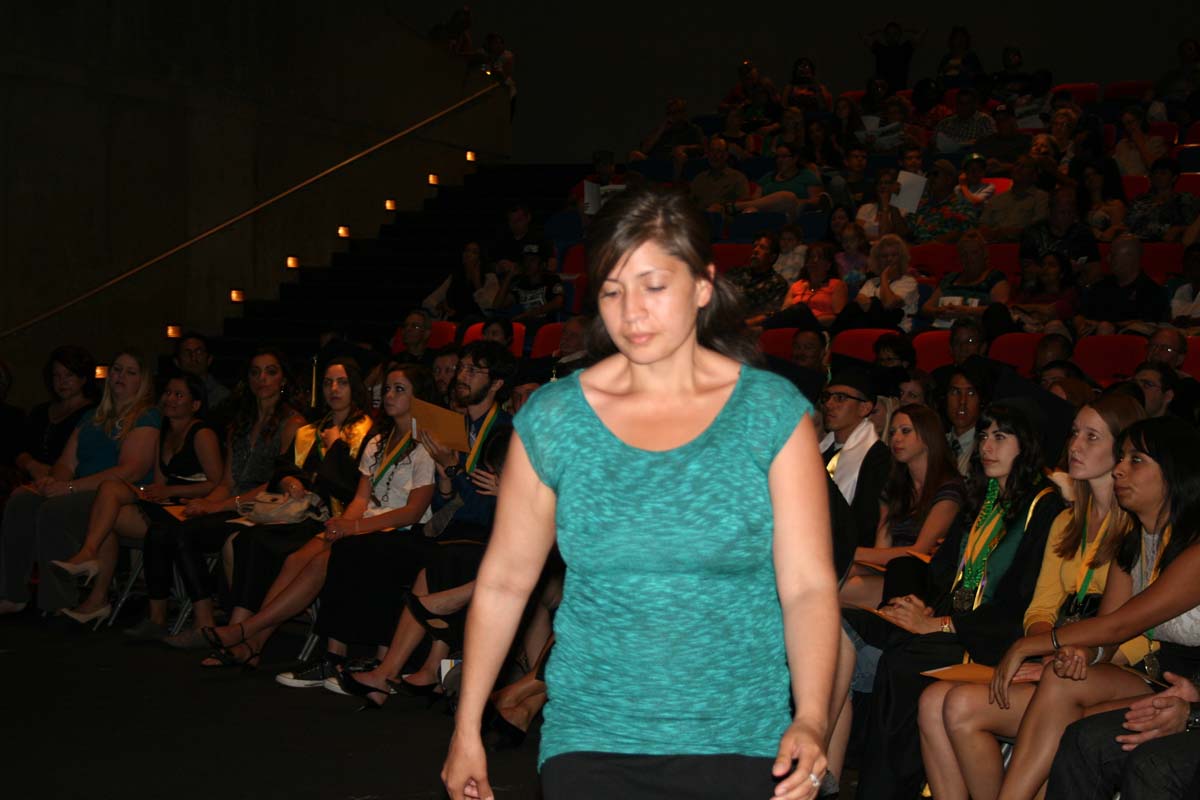 People enjoying the Scholars Convocation