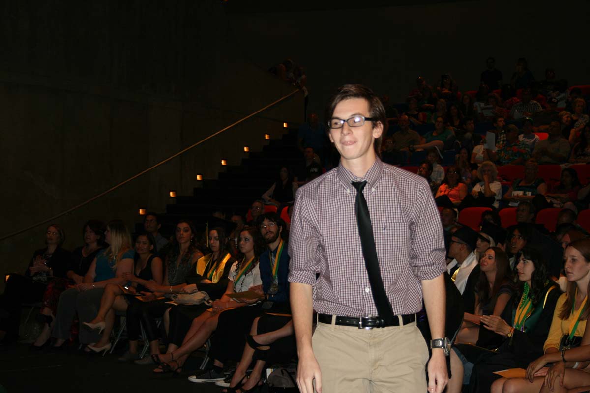 People enjoying the Scholars Convocation