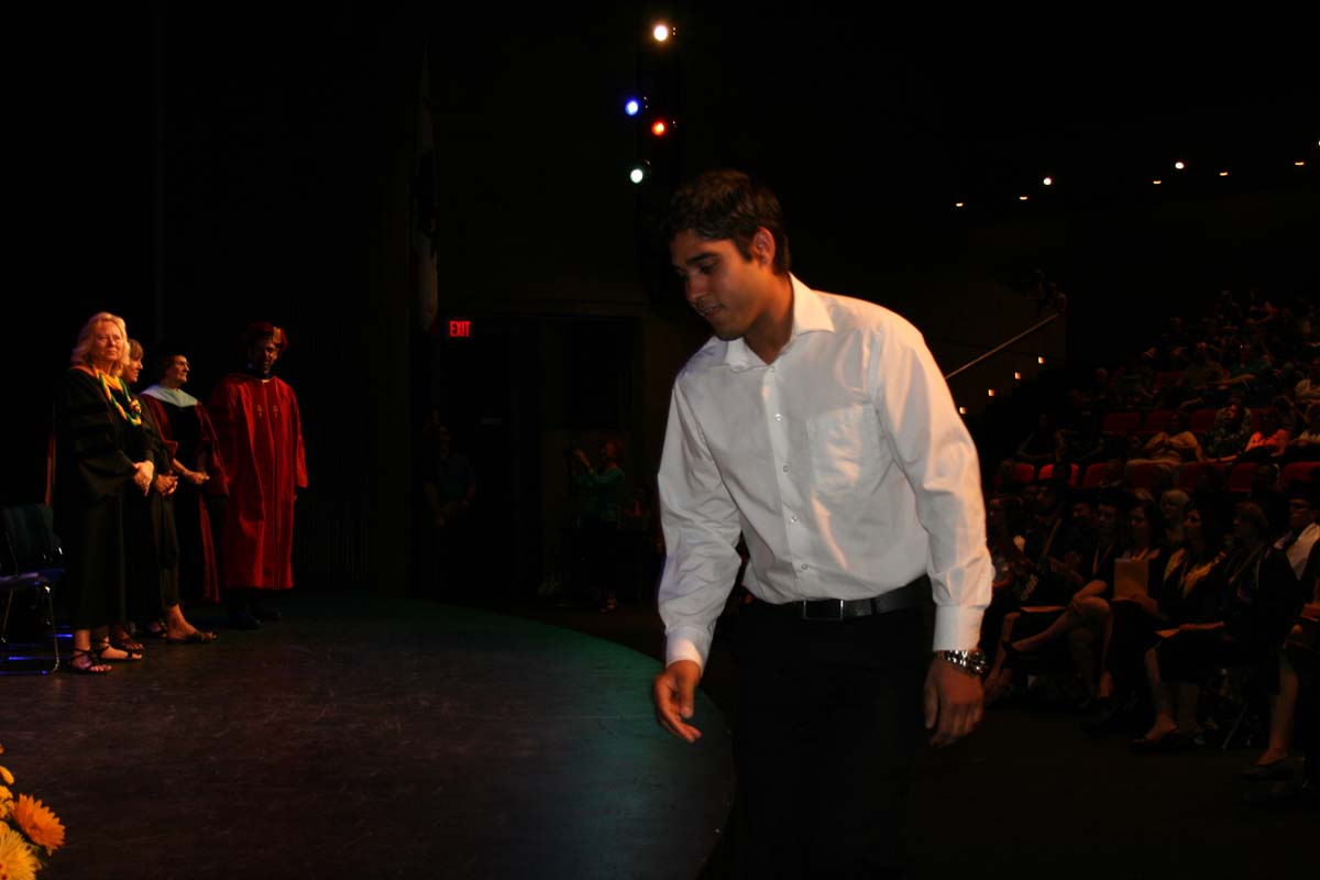 People enjoying the Scholars Convocation
