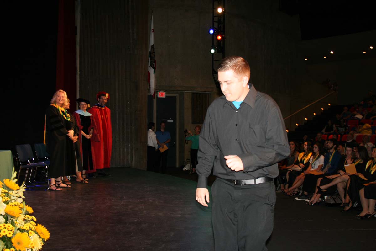 People enjoying the Scholars Convocation