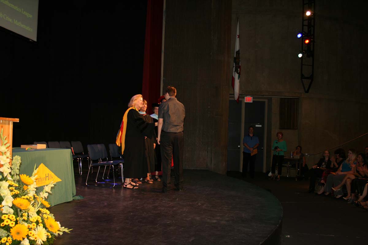People enjoying the Scholars Convocation