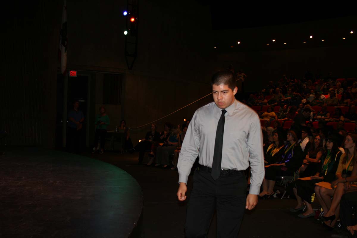 People enjoying the Scholars Convocation