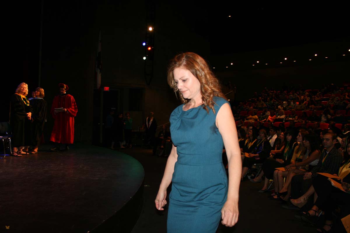 People enjoying the Scholars Convocation
