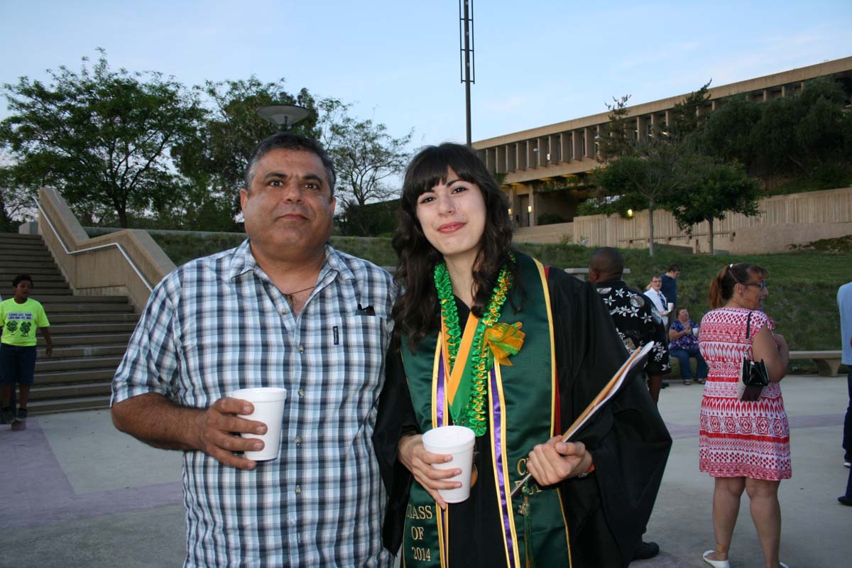 People enjoying the Scholars Convocation