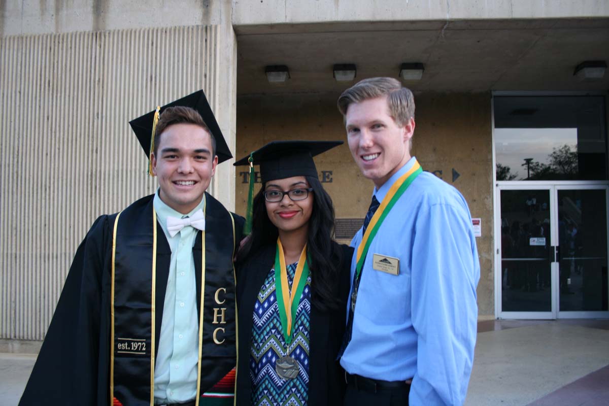 People enjoying the Scholars Convocation