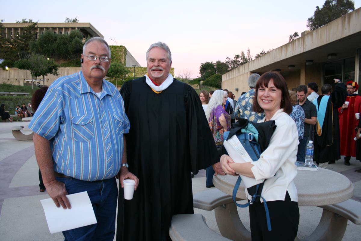 People enjoying the Scholars Convocation