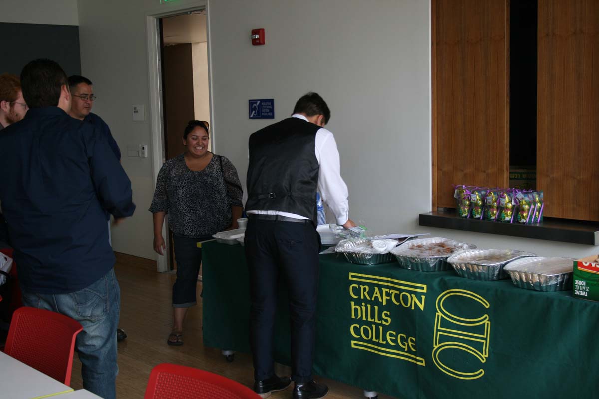 People at the Student Senate Region IX Meeting