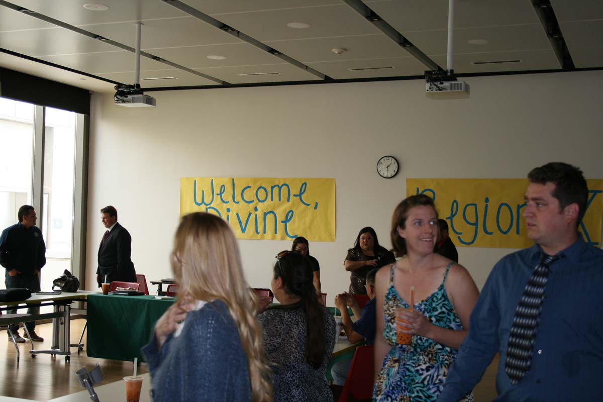 People at the Student Senate Region IX Meeting