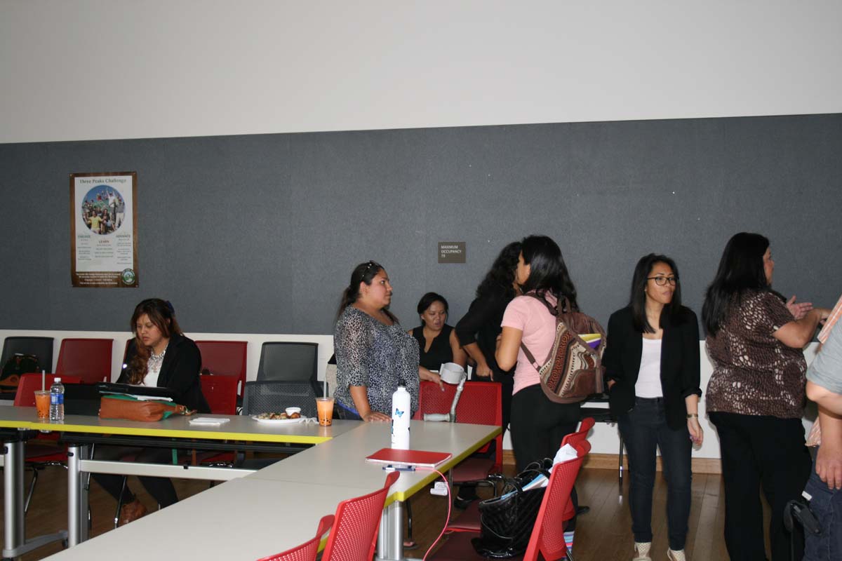 People at the Student Senate Region IX Meeting