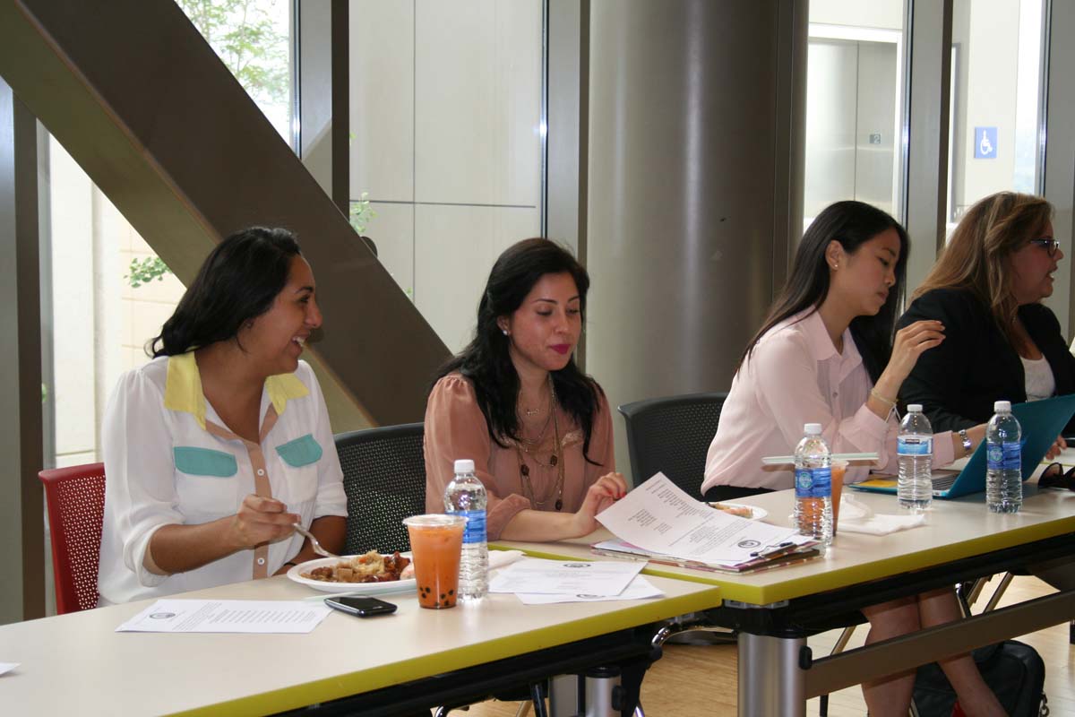People at the Student Senate Region IX Meeting