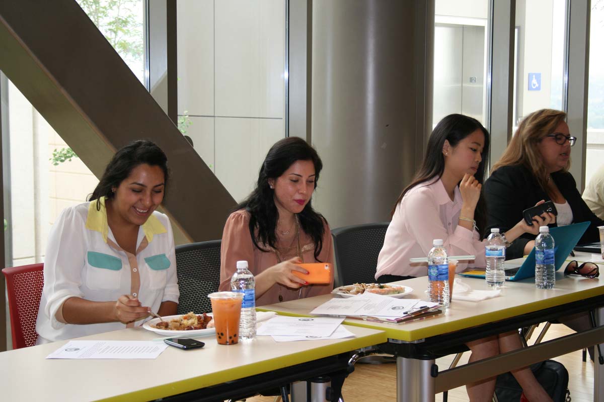 People at the Student Senate Region IX Meeting