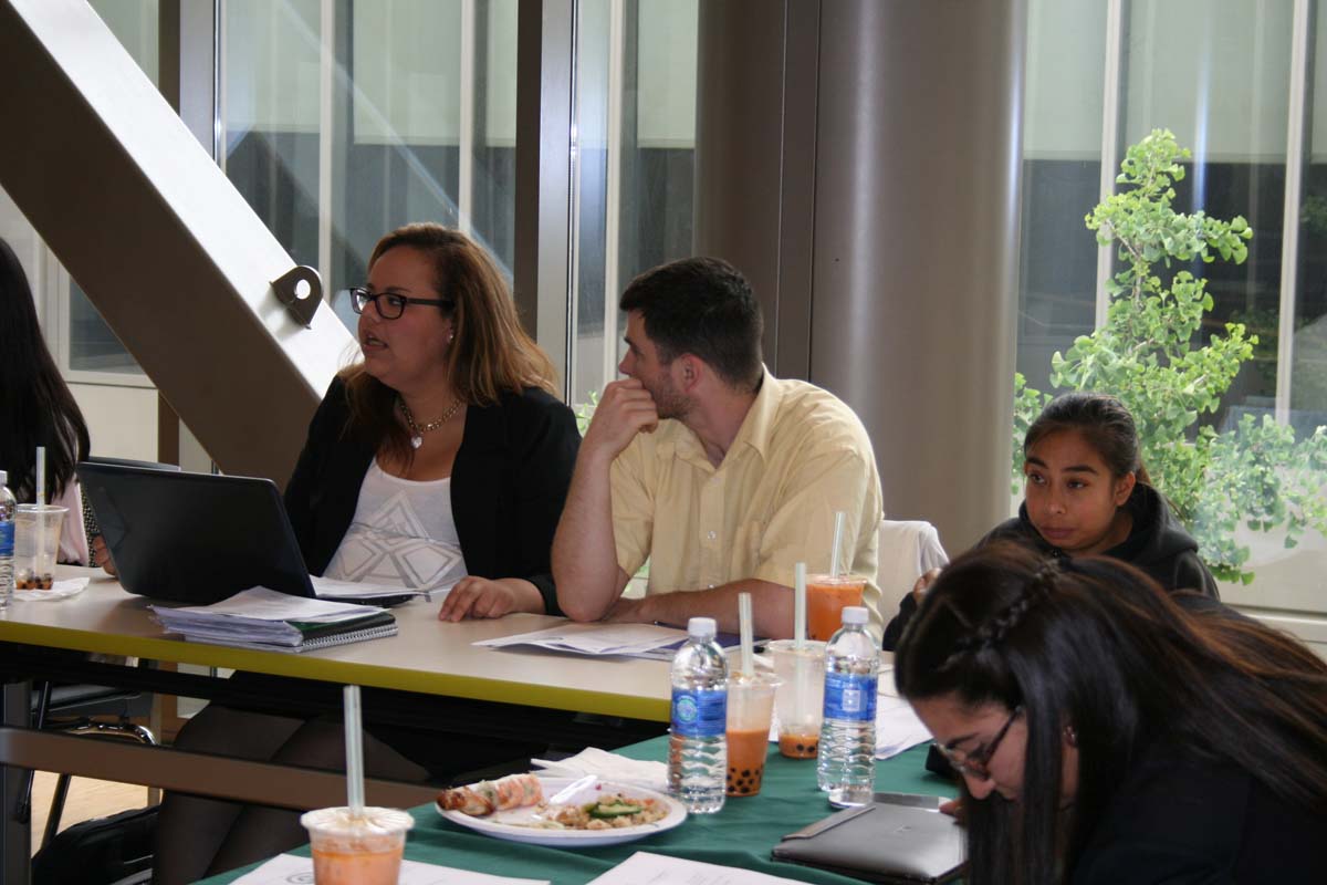 People at the Student Senate Region IX Meeting