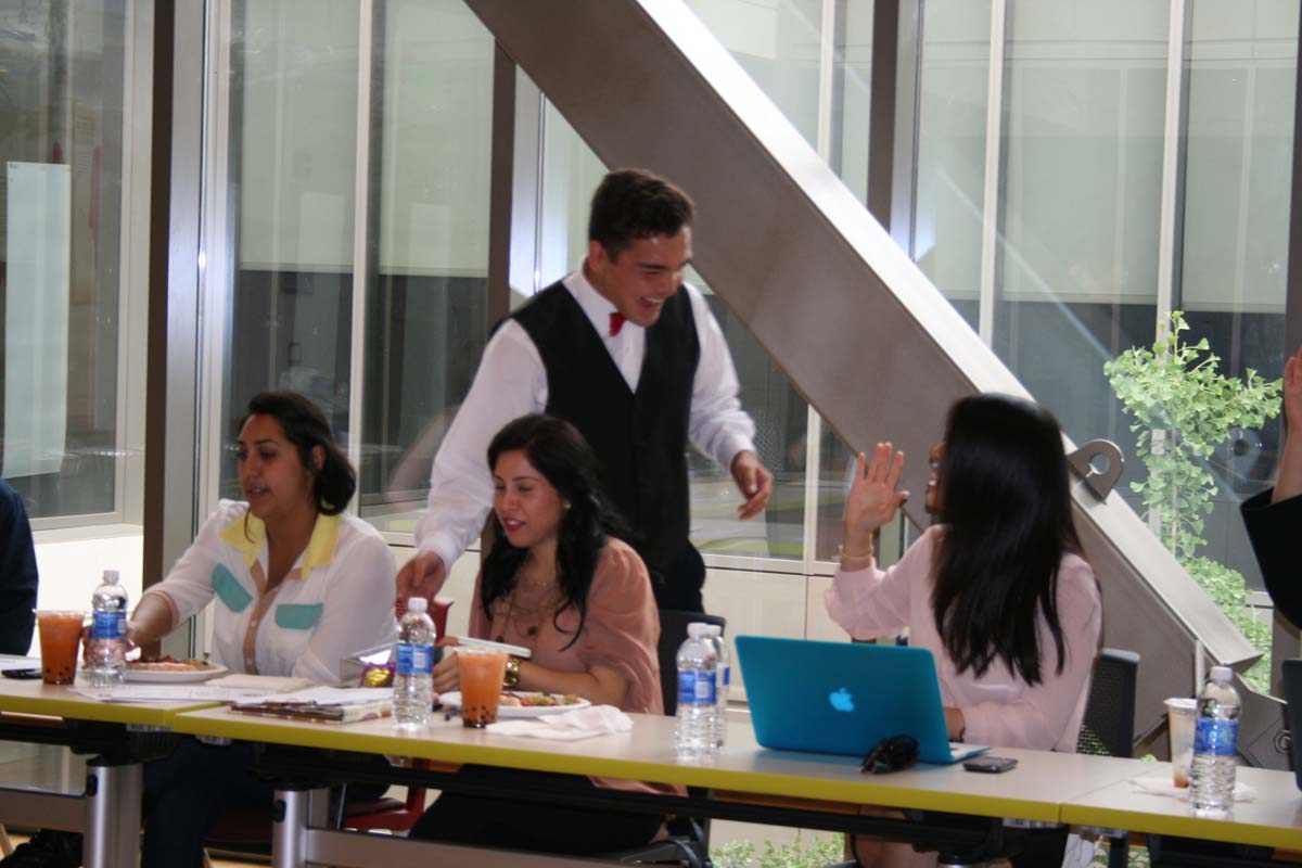 People at the Student Senate Region IX Meeting