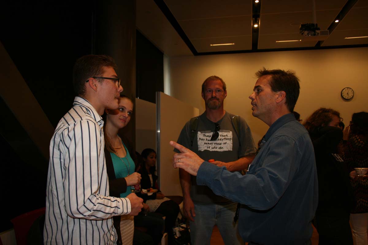 People at Tea with the Deans event