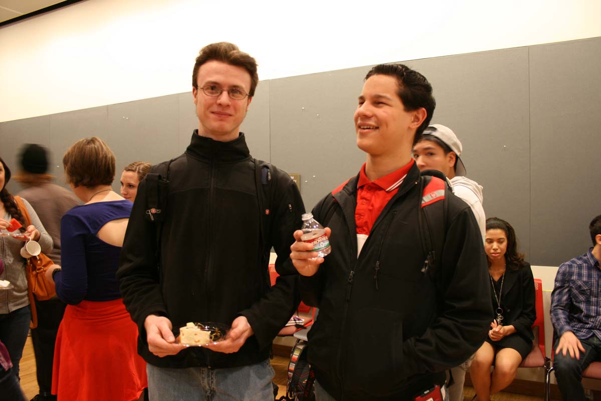 People at Tea with the Deans event
