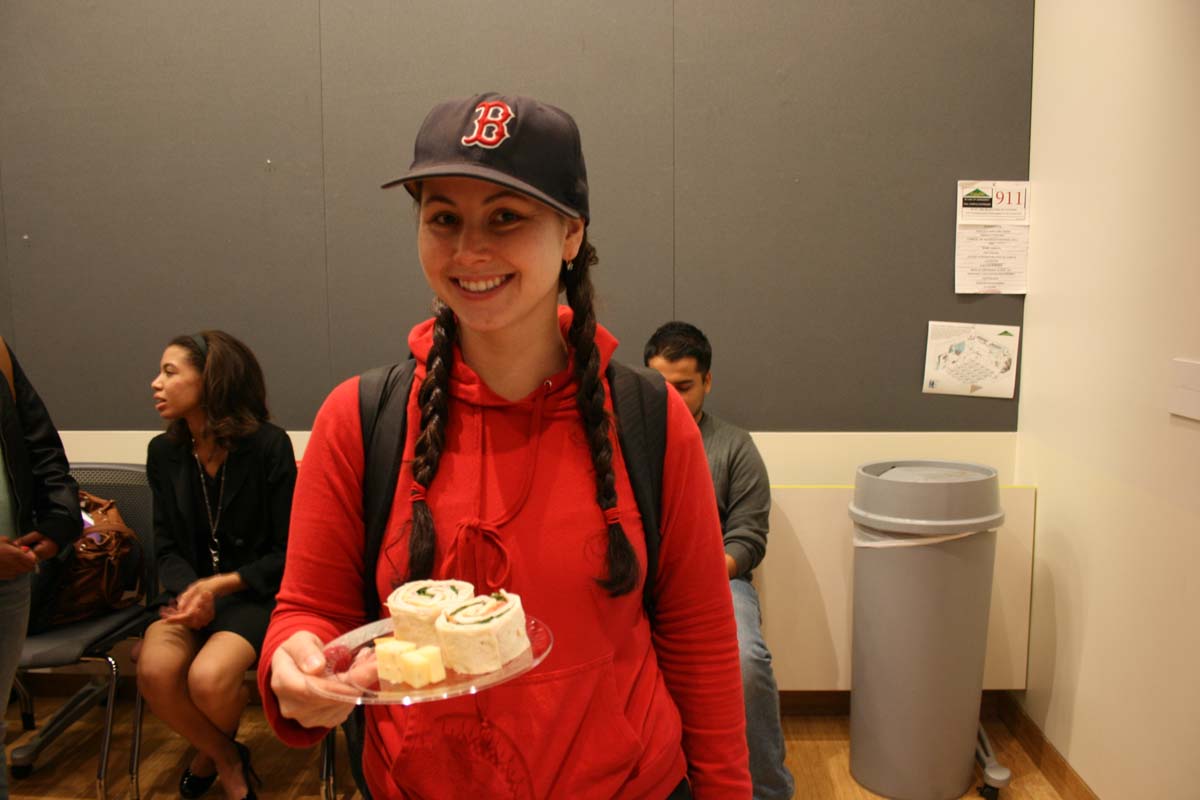 People at Tea with the Deans event