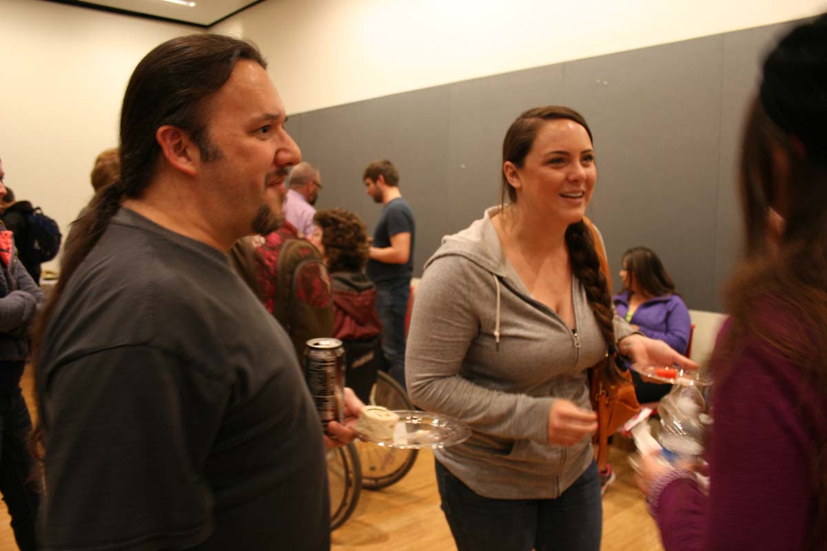 People at Tea with the Deans event