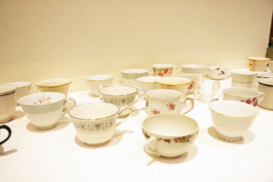People at Tea with the Deans event